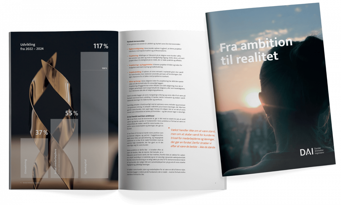 Fra ambition til realitet